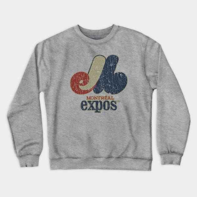 MONTREAL EXPOS 70S - RETRO STYLE Crewneck Sweatshirt by lekhartimah